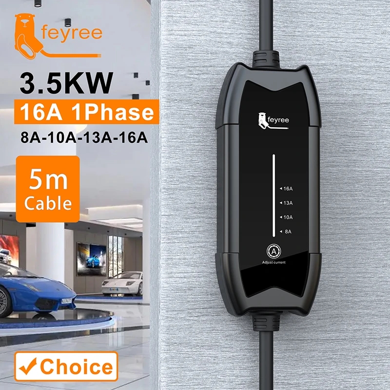 Home Ev Charger - Feyree EV Portable Charger Type2 /