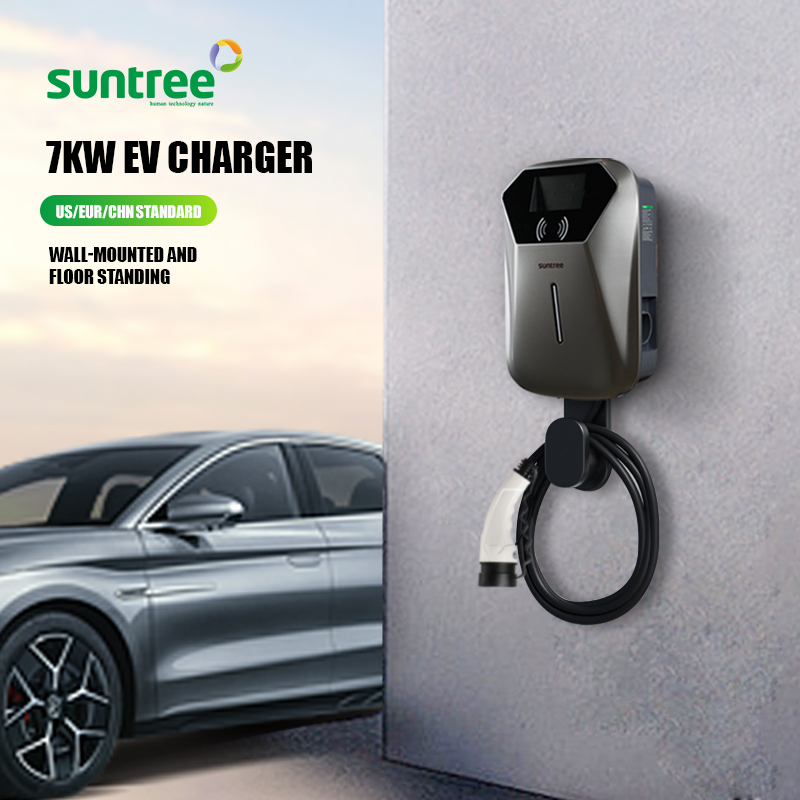 7-22kw AC Ocpp Wallbox Ev Car  - Ev Charging Pile ulasan dan harga