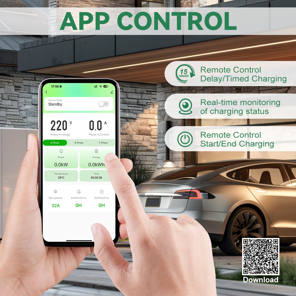 IPENGEN Type2 EV Charging Stat - Wallbox Ev ulasan dan harga