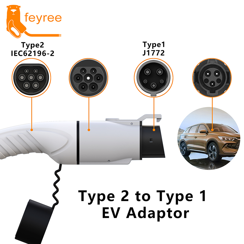 Feyree EV Charger Adapter Type - Ev Charger Adapter ulasan dan harga