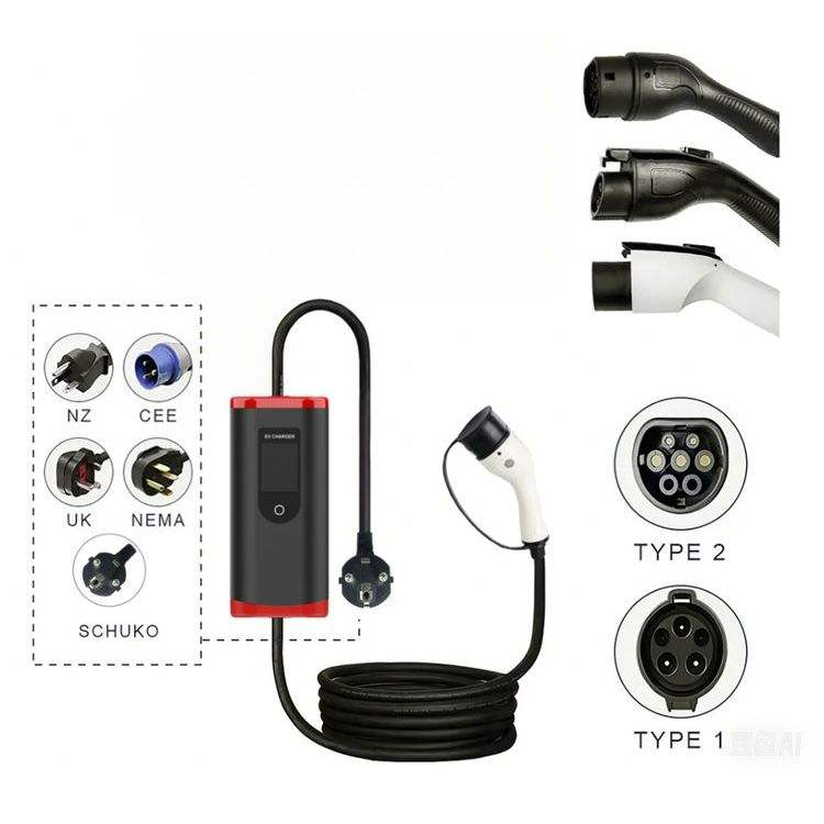 7kw Type 2 (IEC 62196)Portable - Portable Ev Charger ulasan dan harga