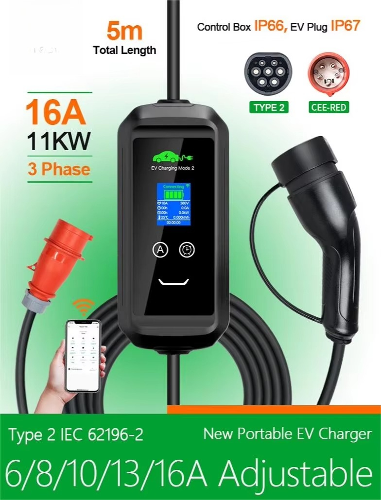 Custom USA AC Portable EV Char - Portable Ev Charger ulasan dan harga