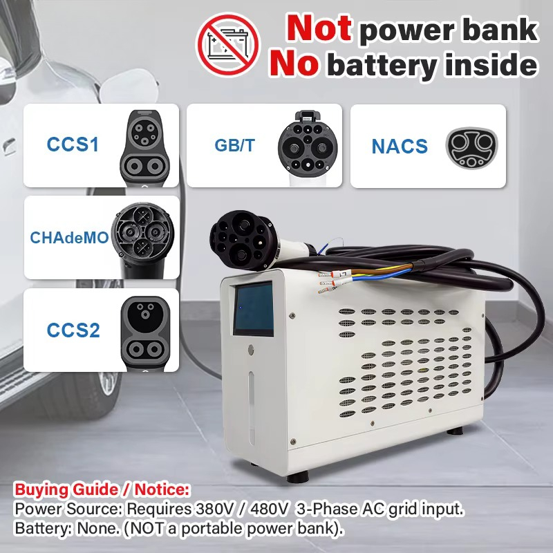 Manufacturer Wholesale 480V 3  - Portable Ev Charger ulasan dan harga