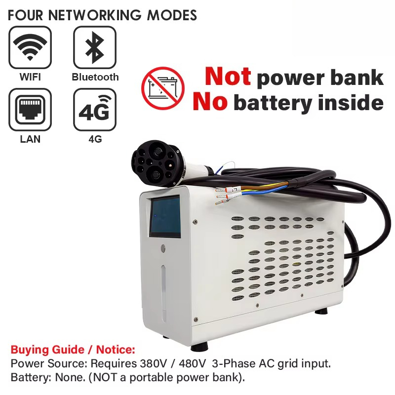 Manufacturer Wholesale 480V 3  - Portable Ev Charger ulasan dan harga
