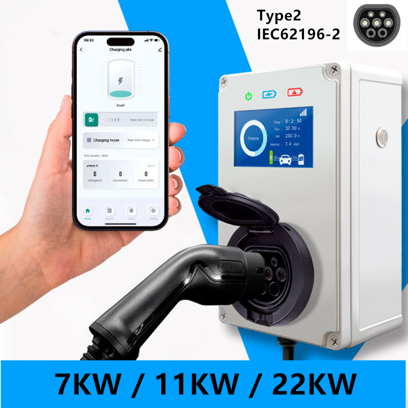 Type 2 EV Charger 32A 7KW Char - Wallbox Ev ulasan dan harga