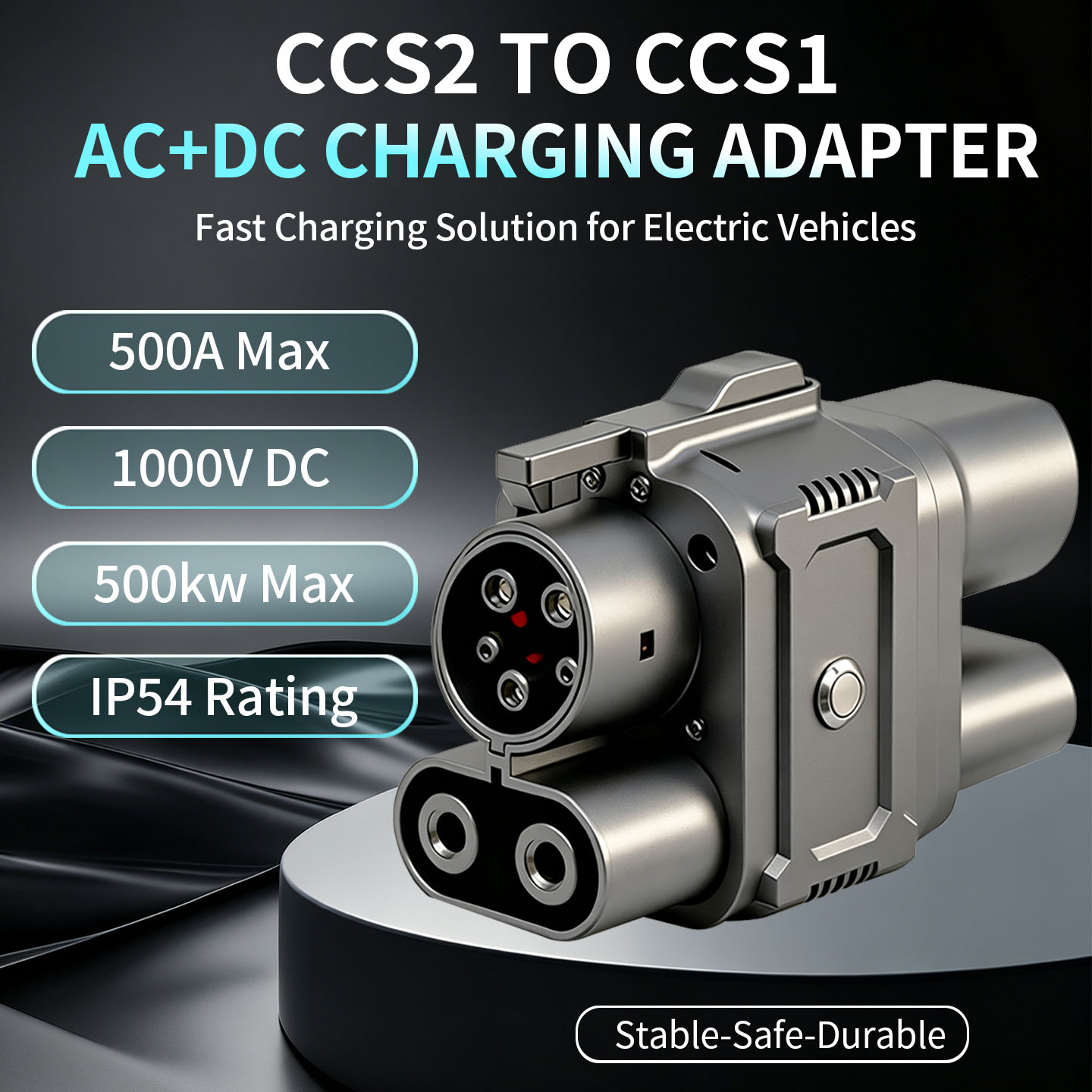 CCS2 to CCS1 Type2 to Type1 AC - Ev Charger Adapter ulasan dan harga