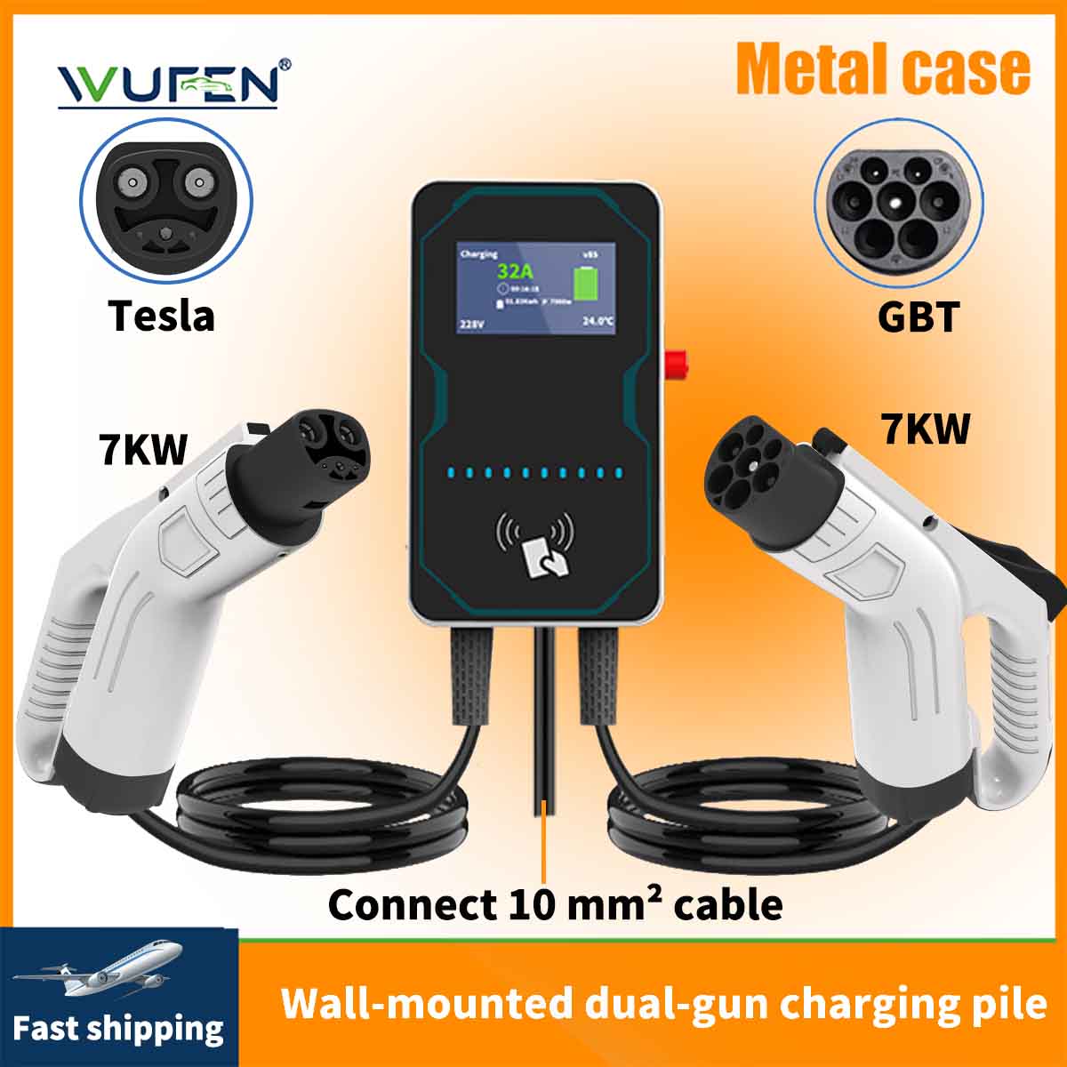 WUFEN EVSE Wallbox EV Car Char - Ev Charging Pile ulasan dan harga