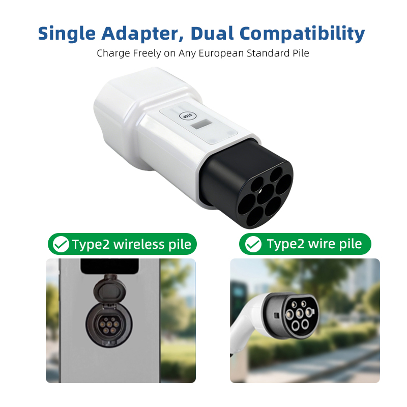EVqiaoyi Type2 to Schuko Socke - Ev Charger Adapter ulasan dan harga